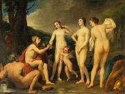 Anton Raphael Mengs The Judgment of Paris oil painting on canvas